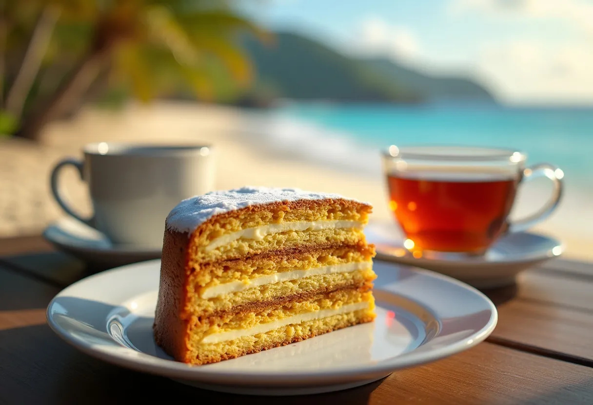 gâteau napolitain mauritius